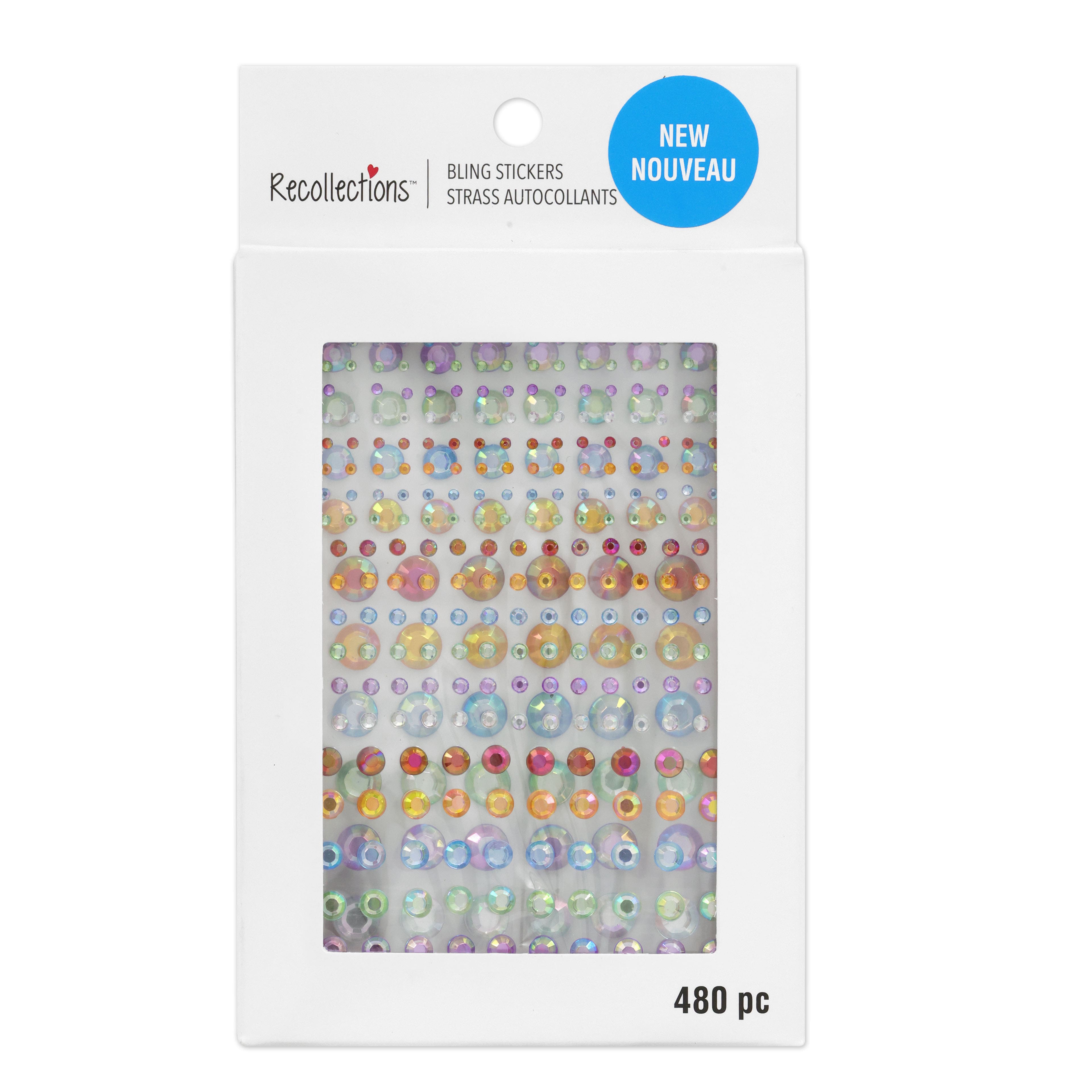 Recollections Bling Stickers Variety in Mix AB - Each